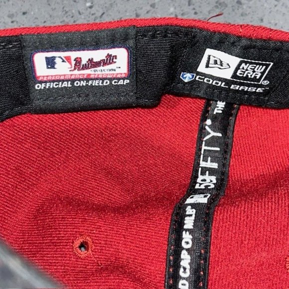New Era San Diego Padres Retro On Field Collection 5950 Fitted Hat Size 7 3/4 - Picture 7 of 7
